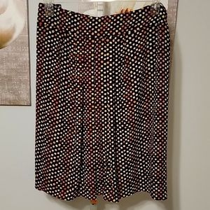 NWT Kasper Pink Perfection Multicolor Skirt, 24W